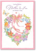 Heart Wreath Of Flowers