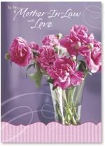 Vase Of Pink Peonies