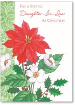 Poinsettia And Holly