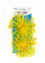 Lemon Yellow Fountain Bow