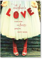 Woman holding Love sign
