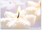 Snowflake Candles