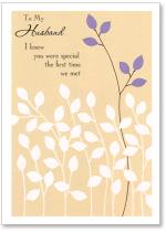 Lavender & White Leaves