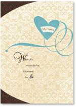 Heart with Scroll Ribbon