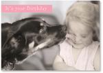 Dog Licking Girl