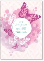 butterflies swirling around a circle