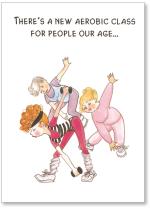 Women Doing Aerobics