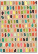 painted dots kraft