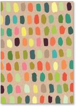 painted dots kraft