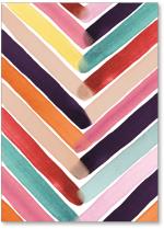 watercolor stripes