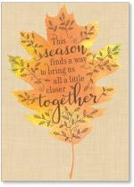 Oak Leaf with text