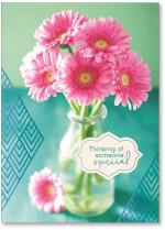 Pink Flowers in Vase