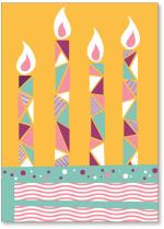 Geometric candles