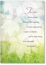 White transparent Leaves over painterly background
