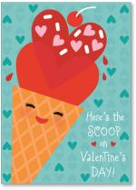 Heart Ice Cream Cone