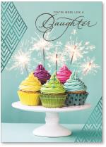 cupcakes with sparklers