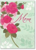 Grouping of roses on textured bkgd