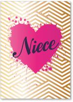 Pattern with heart splatter.