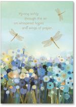 Flowers and dragonflies
