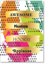 colorful bold swashes