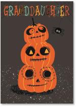 3 Stacked jack-o-lanterns