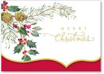 Christmas leaves.