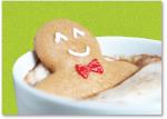 gingerbread  man in mug