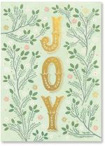 JOY with greenery