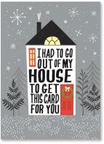 House with snowflakes