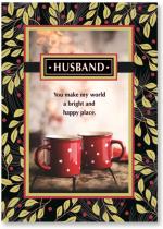 Red mugs and branches