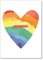 Rainbow heart