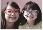Girls in Heart Glasses