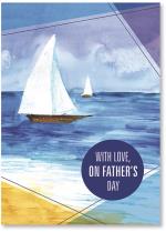 Sailboat watercolor