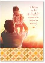 Man holding baby