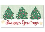 Season's Greeting Trees