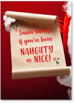 Santa with list