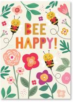 Bees around flower