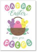 Peeps chicks and bunnies