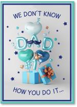 Balloons with present