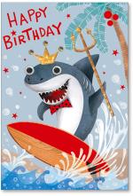 Surfing Shark