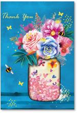 Mason Jar of Flowers