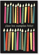 Colorful candles