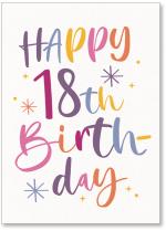 Happy 18th Birthday
