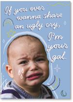 Crying toddler