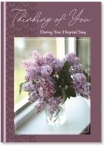 Lilacs on windowsill