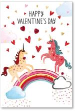 Unicorns and rainbow