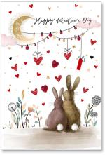 Bunnies and hearts