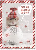 Mouse with ornament