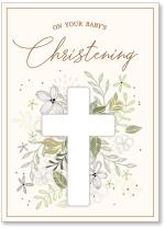 Cross with Flowers