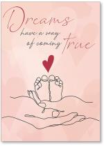 Linework hands and baby feet